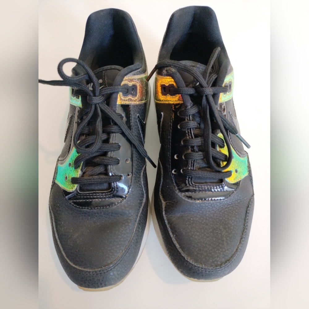 Women's Nike Air Pegasus 89 Premium Black Athletic Shoe Size 7